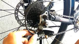 Cara setting / steel RD sepeda ( how to setting RD )