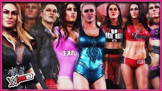 WWE 2K19 - (EPIC!) 8 Women Tag Team Match