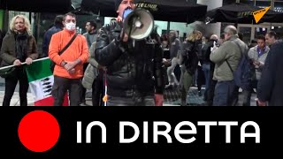 Milano: proteste contro restrizioni anti-Covid