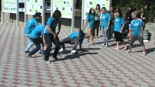 Флэш моб от Флинта(Гос.универ), баттл, Sis n Bro Moldova, Chisinev