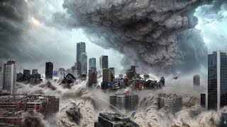 Top 52 minutes of natural disasters caught on camera. Most hurricane in history. USA Part 12