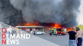 Crowded Shopping Mall in Ukraine Hit by DEADLY Missile