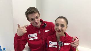 Александра Бойкова - Дмитрий Козловский. Чемпионат России. Красноярск. 2020