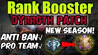 Rank Booster + Pro Team Script Dyrroth Patch Mobile Legends