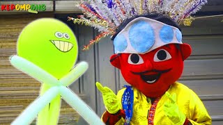 ONDEL ONDEL BERBURU ALIEN BALON!! - KEPOMPONG BALON - ONDEL ONDEL