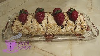 Обновленная классика Белковый Рулет "Анна Павловна" Простой рецепт (Cake anna paulovna)