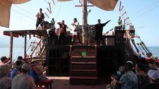 Aboard Marigalante Pirateship, Puerto Vallarta, Mexico