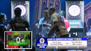 DARTSLIVE OPEN 2016 MALAYSIA -ASAHI 01 DOUBLES BB FLIGHT FINAL