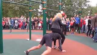 Открытие WORKOUT площадки (Минск, парк Павлова) -  Aggressive Street Workout ( Гомель)