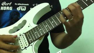 Học solo guitar - Hướng dẫn kỹ thuật "Rolling finger" uốn cong ngón khi chặn [HocDanGhiTa.Net]