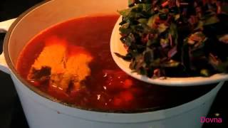 ботьвинья борщ с ботвой beetroot recipe