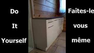 DIY Réduire la profondeur d'un caisson de cuisine