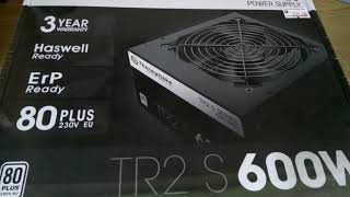 Thermaltake TR2 S 600W Unboxing and Review