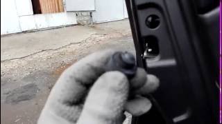 Снятие зеркала и карты двери Infiniti M37x