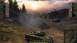 World of Tanks - T49 - 1100 damage shot on AMX 13 90!