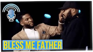Pastor Wipes Spit on Churchgoer's Face in Bizarre Sermon (ft. Brandun Lee)