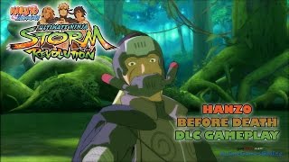 Before Death Hanzo DLC Gameplay - Naruto Shippuden Ultimate Ninja Storm Revolution
