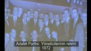 Demokratlar Platformu Adalet Partisi yöneticileri 1972