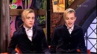 Jedward on elev8 9.10.2012