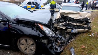 Смерть в ДТП: крупная автоавария в Кобулети - видео