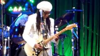 Nile Rodgers & Chic "Spacer" 29/06/2013 Enghein les Bains