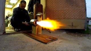 Самодельный ТРД - это было НЕВОЗМОЖНО но он заработал - Homemade jet engine launched