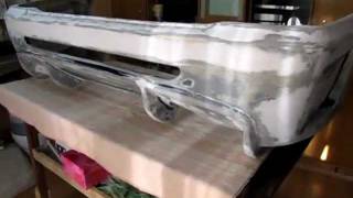 Задний бампер Nissan Sanny (возвращение к жизни) 2