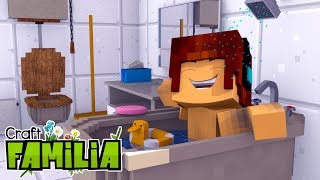 Minecraft Familia #07 - AUTHENTIC PRECISA TOMAR BANHO !!