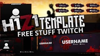 FREE REVAMP/OVERLAY PACK TEMPLATE - H1Z1 KOTK THEME - KindRaven