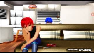 [Akaito x Kaito Mmd Yuoi] Pocky game