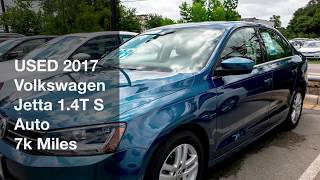 USED 2017 VOLKSWAGEN JETTA 1.4T S AUTO