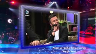 Alişan ve Serhat Kılıç Arasında Gergin Anlar - Beyaz Show 5 Aralık 2014