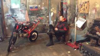 Irbis TTR 125 доработки часть 3, У ведущего бомбит, и про 190сс двигатель