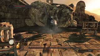 DARK SOULS 2 - босс Преследователь. Затыкивание палкой