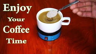 How to make magnetic stirrer for my coffee time