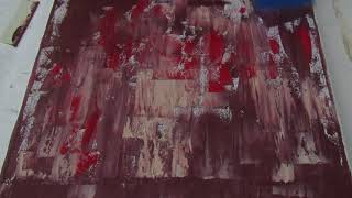 Пишем картину в стиле Абстракция / abstract painting/