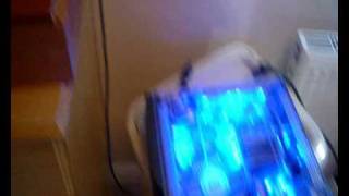 my modded xbox 360, ghost clear case, talismoon whisper fan, xcm core v2, blue/red rf FOR SALE