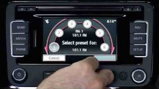 VW Instructional Video ( 8 of 8 ) RNS 315 Navigation