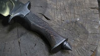 Making a fighter knife set, part 2. Arkansas Toothpick.