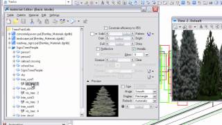 Using Point Cells in a Visualization - Tree Example - MicroStation V8i (SELECTseries)