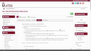 1. Información sobre las asignaturas del curso (Moodle 2.6)
