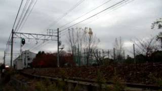 名鉄7100系ファイナルラン(2009/11/29)