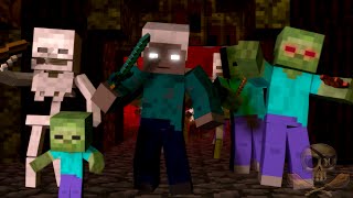 ♫ "War" - A Minecraft Parody song of "Burn" By Ellie Goulding "Animated Minecraft Parody"