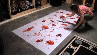 Bloody Sheet Halloween Prop