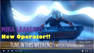 Rainbow Six Mira LEAKED!! New Operator Velvet Shell