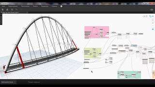 параметрический мост в Dynamo / parametric bridge in Dynamo