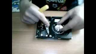 Разборка жесткого диска WD WD6400BPVT 640GB