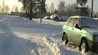покатушки на снегоходе - 1