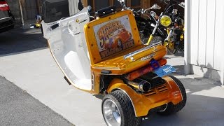 【YUGETA BASE】ホンダ ジャイロキャノピー 4スト ミニカーカスタム