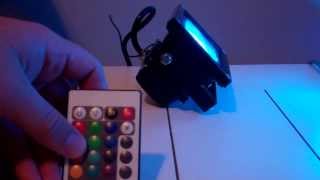 HitLights 10W LED Color Changing Flood Light